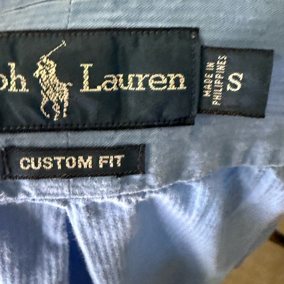 Polo by Ralph Lauren Light Blue Casual Shirt - Picture 4 of 6